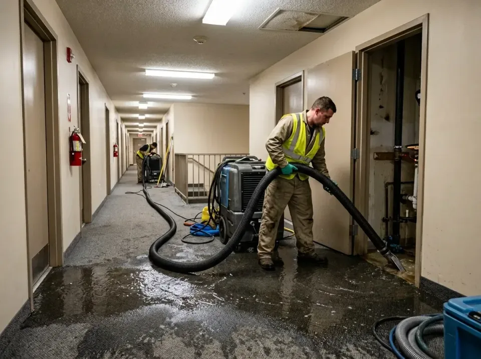 multi-unit-apartment-hallway-f-005 — frequently asked questions, Emergency Burst Pipe Water Extraction & Removal in Manasqua…